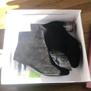 Jeffrey Campbell suede booties
